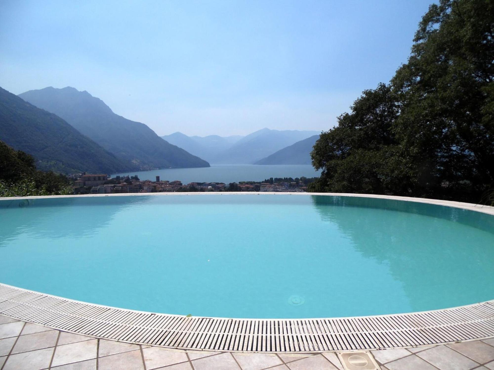 Villa In Pisogne With Pool Garden And Lake View Exteriör bild
